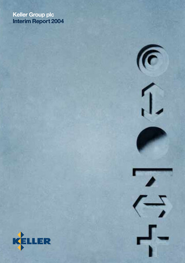 Thumbnail Keller Group Half-year Report 2004-h1