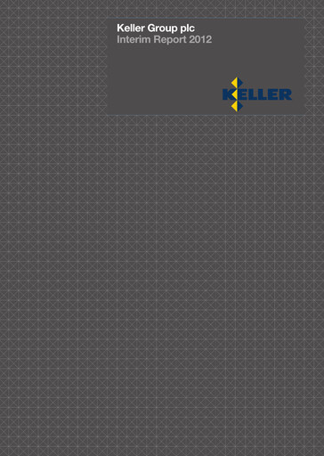 Thumbnail Keller Group Half-year Report 2012-h1