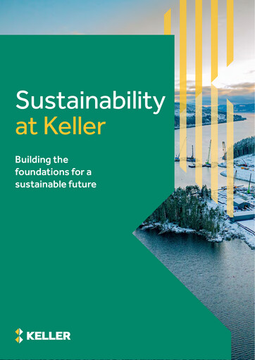 Thumbnail Keller Group Sustainability Report 2025