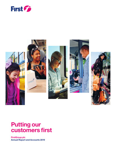 Thumbnail FirstGroup Annual Report 2019