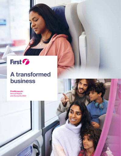 Thumbnail FirstGroup Annual Report 2022
