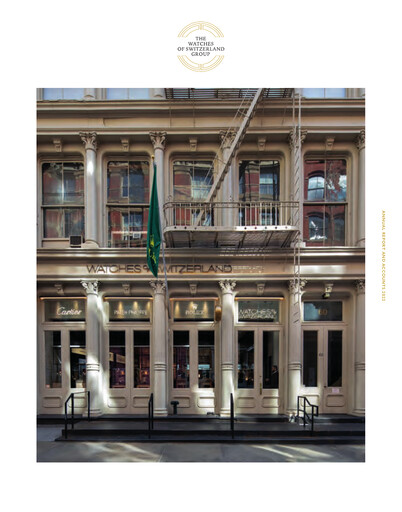 Thumbnail Watches of Switzerland Group Annual Report 2022