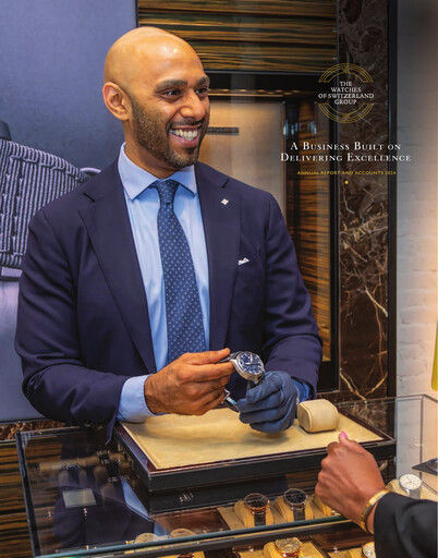 Thumbnail Watches of Switzerland Group Annual Report 2024