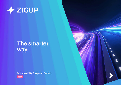 Vorschaubild Zigup Nachhaltigkeitsbericht 2025