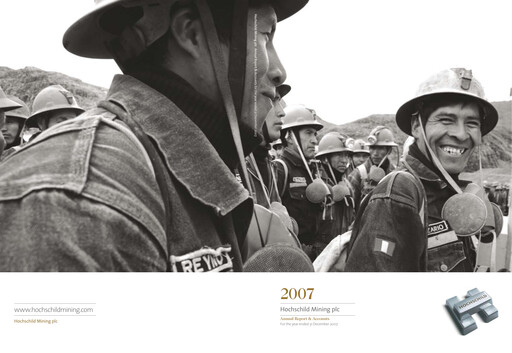 Thumbnail Hochschild Mining Annual Report 2007