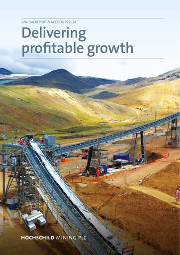 Thumbnail Hochschild Mining Annual Report 2014