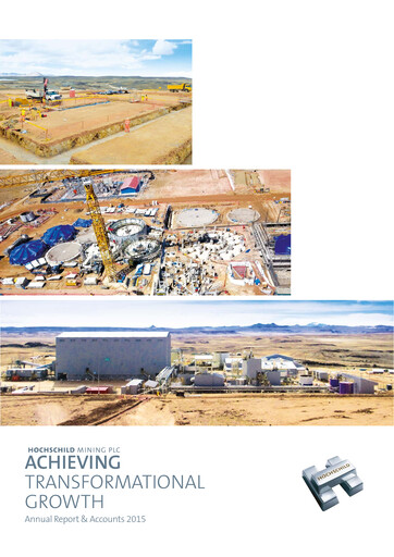 Thumbnail Hochschild Mining Annual Report 2015