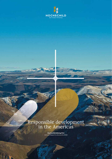 Thumbnail Hochschild Mining Annual Report 2022