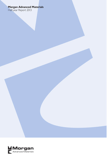 Thumbnail Morgan Advanced Materials Half-year Report 2013-h1