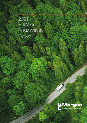 Thumbnail Morgan Advanced Materials Sustainability Report 2021