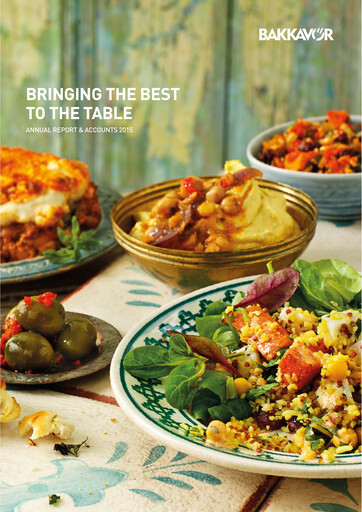 Miniature Bakkavor Group Rapport annuel 2015