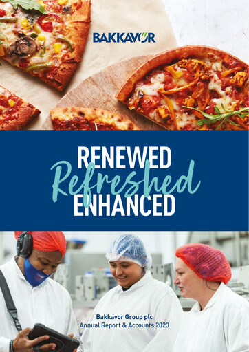 Miniature Bakkavor Group Rapport annuel 2023
