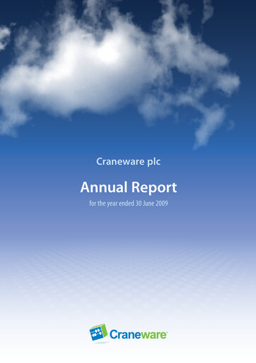 Thumbnail Craneware Annual Report fy2009