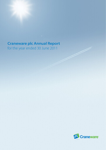 Thumbnail Craneware Annual Report fy2011