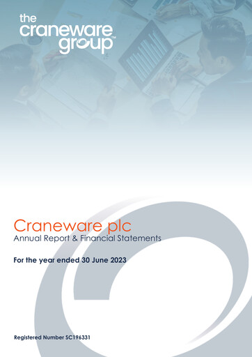Thumbnail Craneware Annual Report fy2023