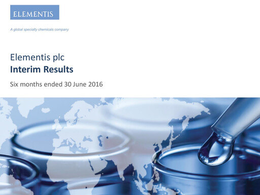 Thumbnail Elementis Half-year Report 2016-h1