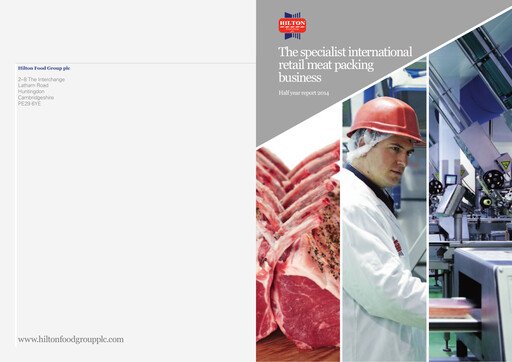 Thumbnail Hilton Food Group plc Half-year Report 2014