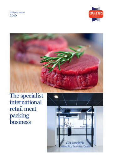 Thumbnail Hilton Food Group plc Half-year Report 2016