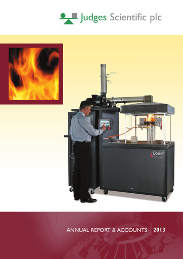 Thumbnail Judges Scientific plc Annual Report 2013