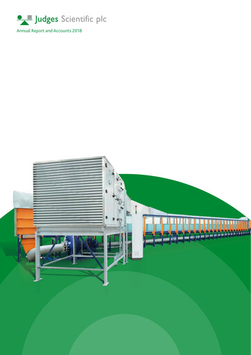 Thumbnail Judges Scientific plc Annual Report 2018