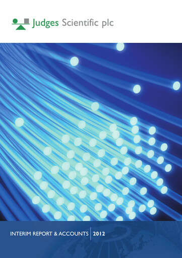 Thumbnail Judges Scientific plc Financial Statement 2012-h1