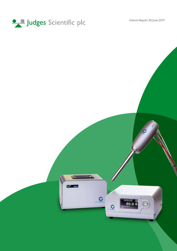 Thumbnail Judges Scientific plc Financial Statement 2017-h1