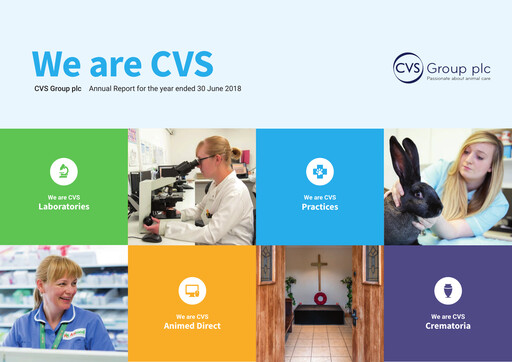 Thumbnail CVS Group Annual Report 2018