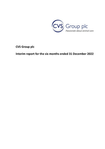 Thumbnail CVS Group Half-year Report 2023-h1