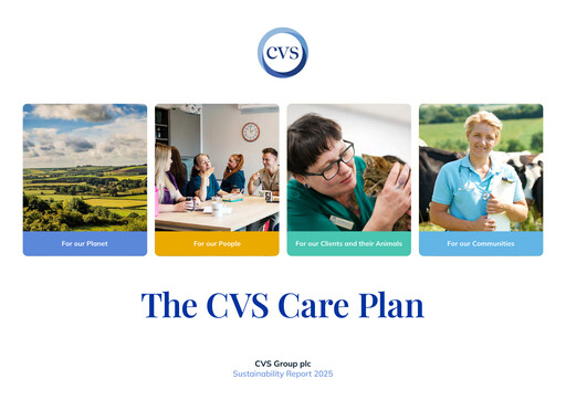 Vorschaubild CVS Group Nachhaltigkeitsbericht 2025