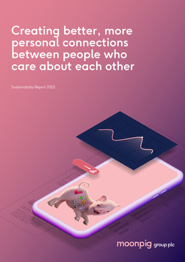 Thumbnail Moonpig Group Sustainability Report 2025