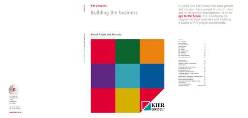 Thumbnail Kier Group Annual Report 2000