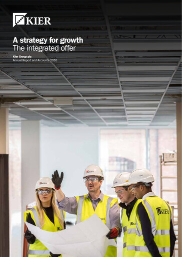 Thumbnail Kier Group Annual Report 2016