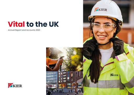 Thumbnail Kier Group Annual Report 2023