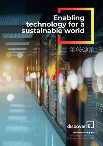 Thumbnail discoverIE Group plc Annual Report 2022