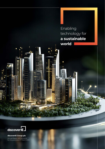 Thumbnail discoverIE Group plc Annual Report 2025
