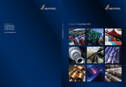 Miniature Hunting PLC Rapport annuel 2012