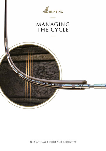 Miniature Hunting PLC Rapport annuel 2015