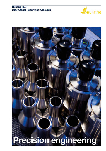 Miniature Hunting PLC Rapport annuel 2019