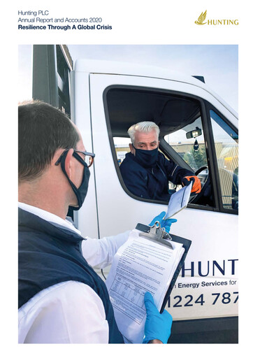 Miniature Hunting PLC Rapport annuel 2020