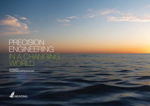 Miniature Hunting PLC Rapport annuel 2023