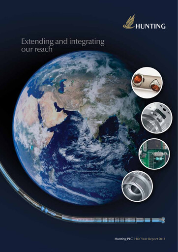 Thumbnail Hunting PLC Half-year Report 2013-h1