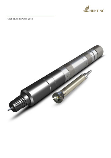 Thumbnail Hunting PLC Half-year Report 2018-h1