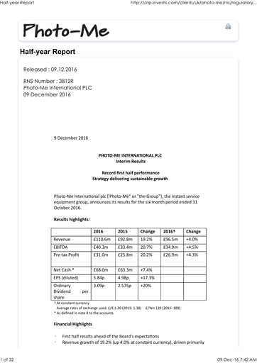 Thumbnail ME Group International Half-year Report 2016-h1