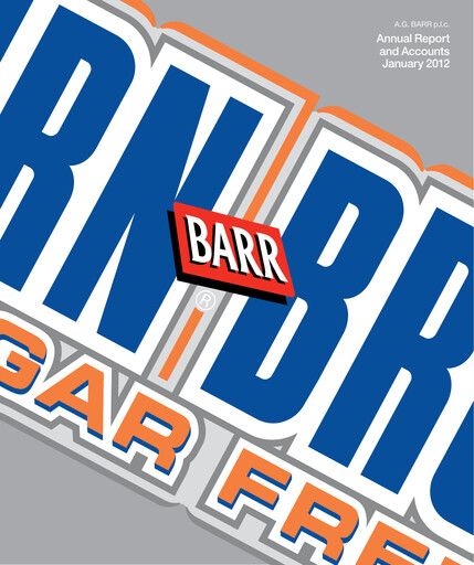 Thumbnail AG Barr Annual Report 2012