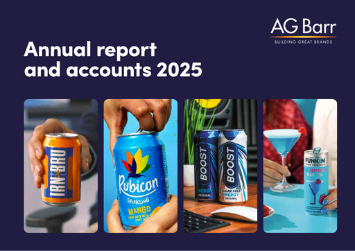 Thumbnail AG Barr Annual Report 2025
