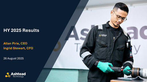 Thumbnail Ashtead Technology Half-year Report 2025-h1