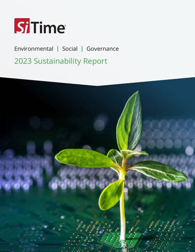Miniature SiTime Rapport de durabilité 2023