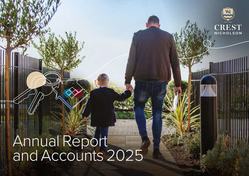 Thumbnail Crest Nicholson Holdings plc Annual Report 2025
