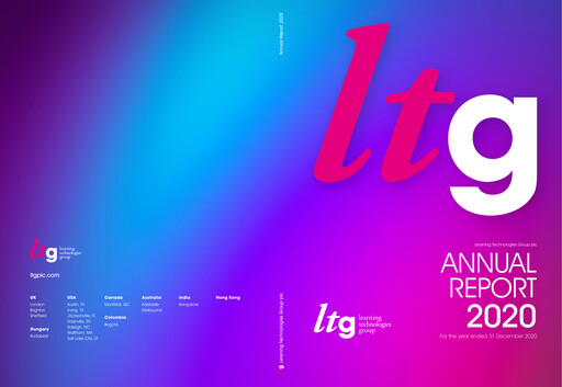 Miniature Learning Technologies Group Rapport annuel 2020