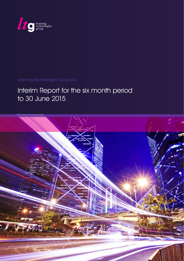 Miniature Learning Technologies Group Rapport semestriel 2015-h1